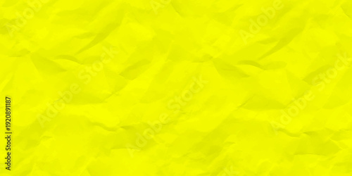 yellow paper cardboard texture background. crumpled yellow paper. crumpled paper background