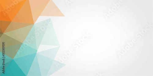 Abstract colorful geometric triangle pattern background vector illustration
