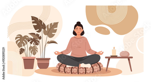 Healthy Lifestyle Concept with Medical and Wellness Elements