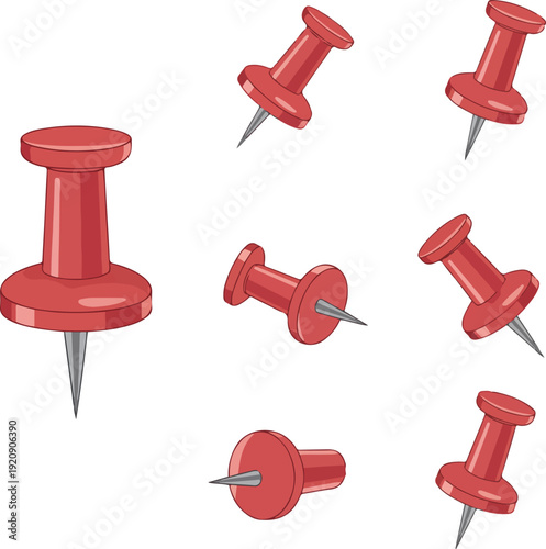 set of push pins