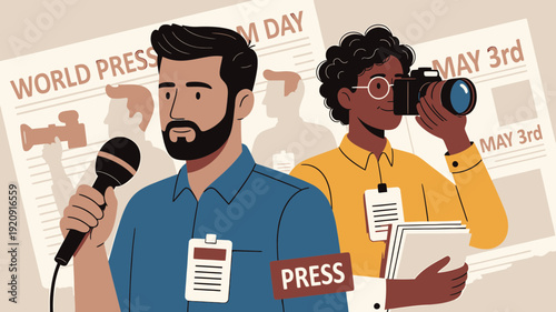 World Press Freedom Day Reporters