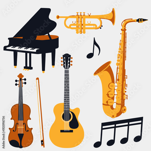 Assorted Musical Instruments