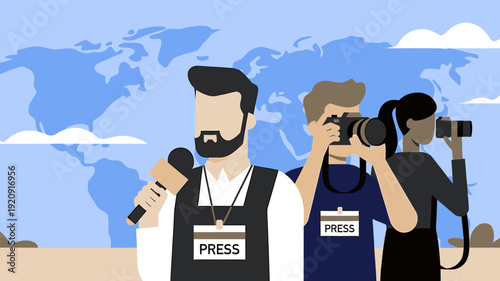 Reporters Covering News Globally