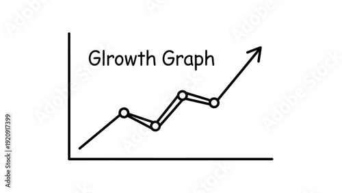 Growth Graph Line Chart