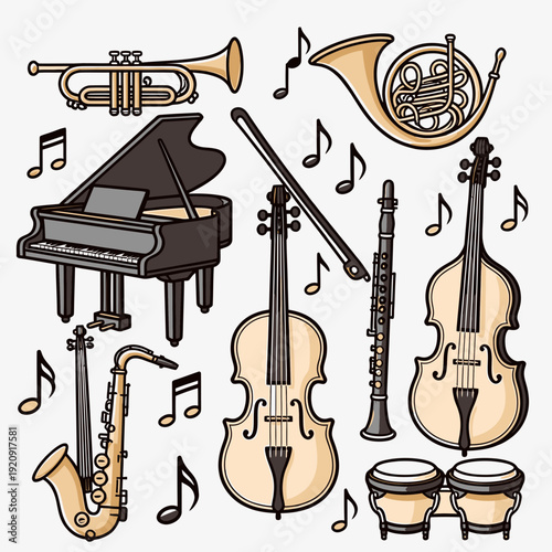 Assorted Musical Instruments