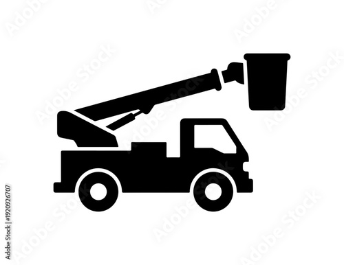 Fire Truck with Elevating Water Cannon