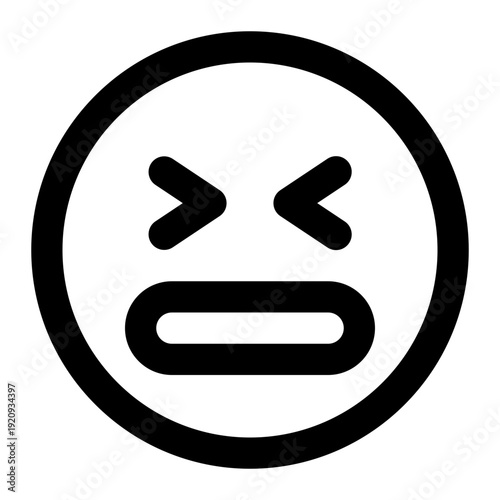 stress icon for illustration