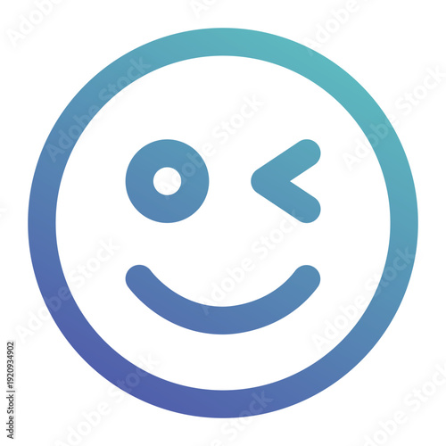 wink icon for illustration