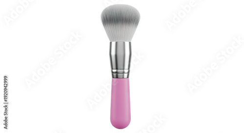 Pink Handle Makeup Brush
