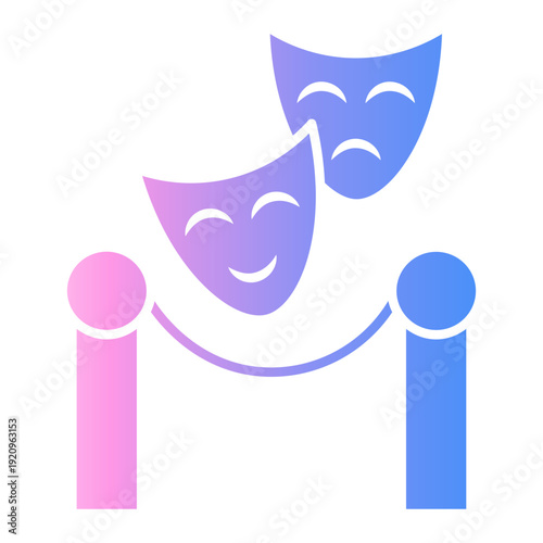 character Gradient icon