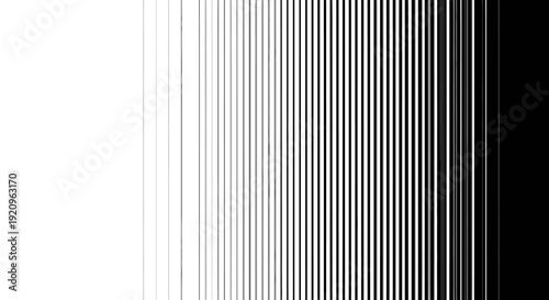 Abstract Vertical Gradient Background with Gradual Transition from White to Black