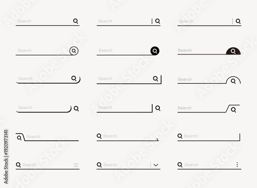 シンプル検索バー