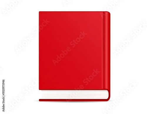 Free Download A red book with a white page edge (1) - GFXLoad