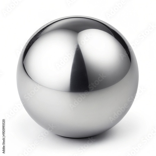 3d silver ball,silver ball isolated on white