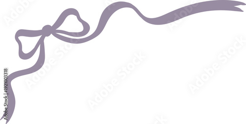 Horizontal Ribbon, Decorative Baby Element