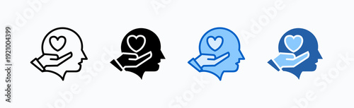 Empaty Icon Sheet Multiple Style Collection Isolated Vector