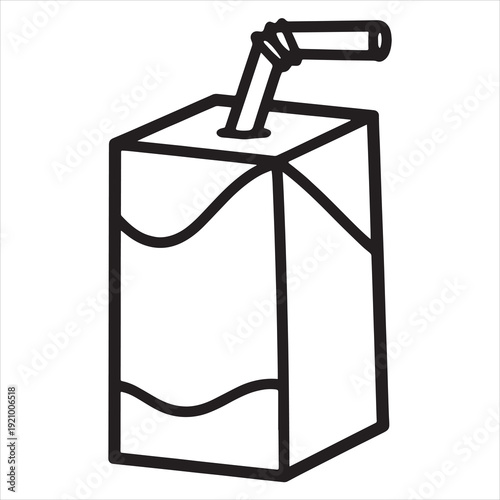 vector illustration of a milk can