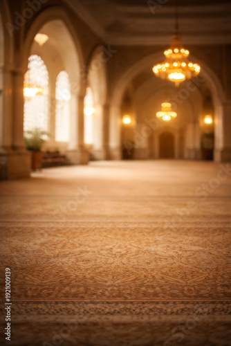 The Grand Hall: Majestic Mosque Interior