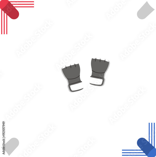 Muay Thai Ring, Boxing Arena with Corner Gloves