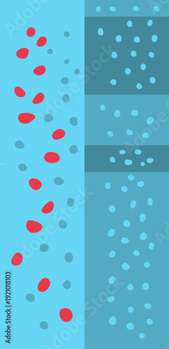 Rock Climbing Wall, Vertical Boulder Field with Routes