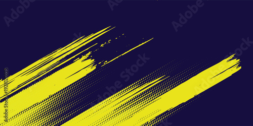 Halftone dots red and blue color pattern gradient grunge texture background. Dot pop art comic sport style vector illustration. grunge vector dots . eps 10