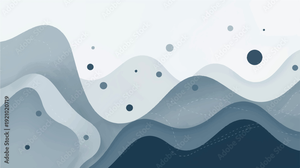 Naklejka premium Business Website Header Abstract Vector Background