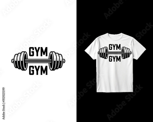Gym vector t shirt design 