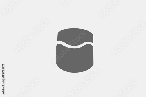 bottle food cane silhouette vector graphic
