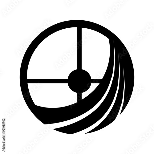 minimalist sea illustration design