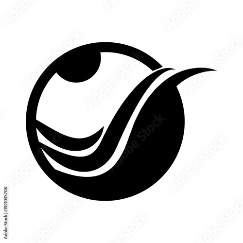 minimalist sea illustration design