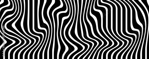 Swirl hypnotic black and white spiral. Monochrome abstract background. Vector flat geometric illustration.Template design for banner, website, template, leaflet, brochure, poster.