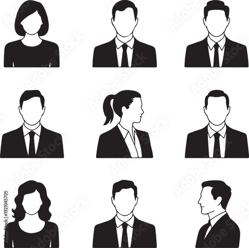 Business Avatars Set