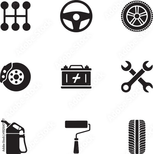 Car elements con set