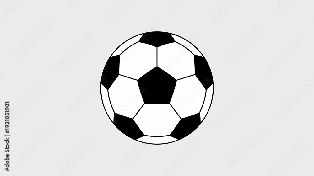Obraz premium Classic Black and White Soccer Ball: Dynamic Sports Action, Teamwork Celebration, Stadium Field Games, Professional Match Play, Tournament Championship, Outdoor Recreation Activity, Fitness Training,