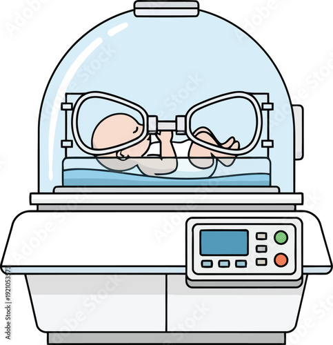Modern ultrasonic cleaner for eyewear and small items precision cleaning device with digital display vector