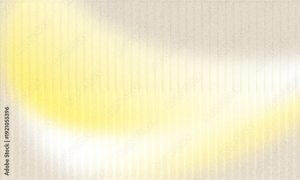 Fototapeta premium Soft Cream and Pale Yellow Ribbed Texture Abstract Background