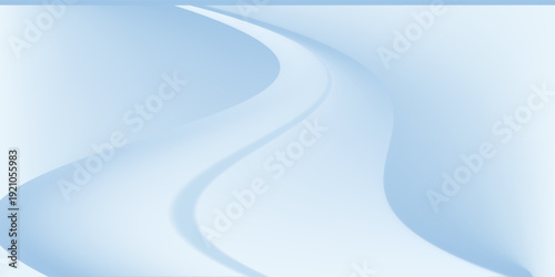 Blue studio room. Limbo light background. Abstract 3d backdrop for product presentation. Minimal wall scene. Showcase, promotion display