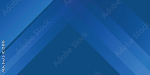 Abstract dark blue geometric background with overlapping diagonal layers and chevron pattern eps10