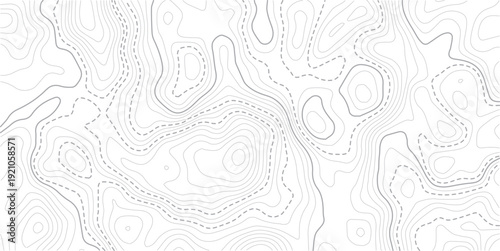 Topographic map patterns, topography line map. Vintage outdoors style. Geographic mountain relief diagram line wave carve pattern.Vintage outdoors style wallpaper.
