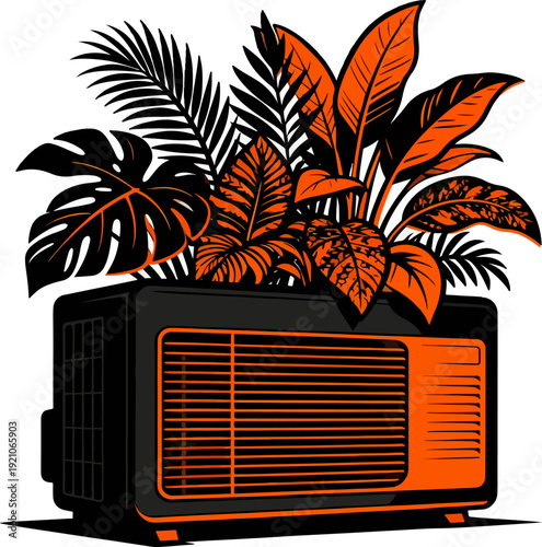 Eco Air Conditioner With Nature Elements