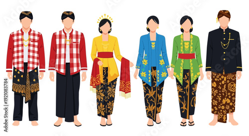 Traditional Indonesian Clothing: Kebaya and Batik Outfits