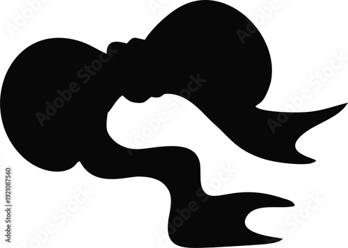 Pita.eps
At the top center, there is a large, classic bow. It features two rounded loops on the left and right sides, joined by a central knot