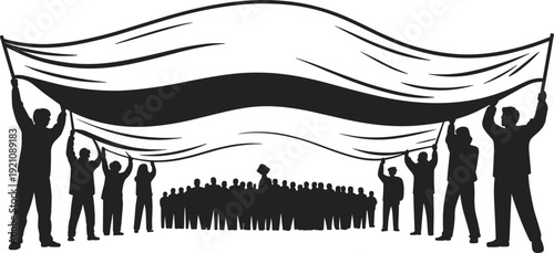 Black vector silhouette set of maritime transportation including cargo ships oil tankers cruise liners and sailboats for global logistics ocean travel and shipping branding design