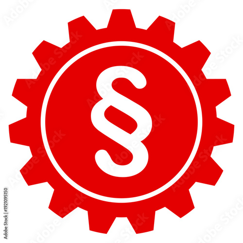 Einstellungen für Recht Gesetz und Paragraphen als Vektor Illustration transparentes Icon PNG Design