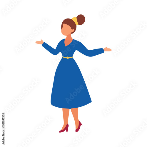 male and female dancers at the party wearing ties and trousers dancing on the dance floor