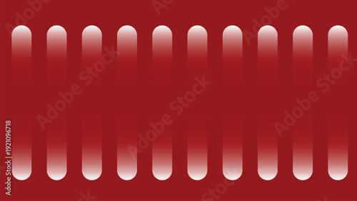 Red White Gradient Capsules Pattern