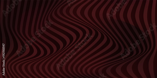 Dark brown combination with luxury background design. Wavy line wallpaper