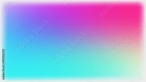 Billede på lærred Colorful gradient with retro vibe for noise effect