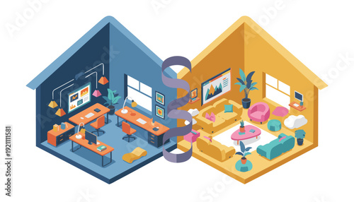 Harmonizing Professional Productivity and Personal Well-being: The Hybrid Work-Life Integration