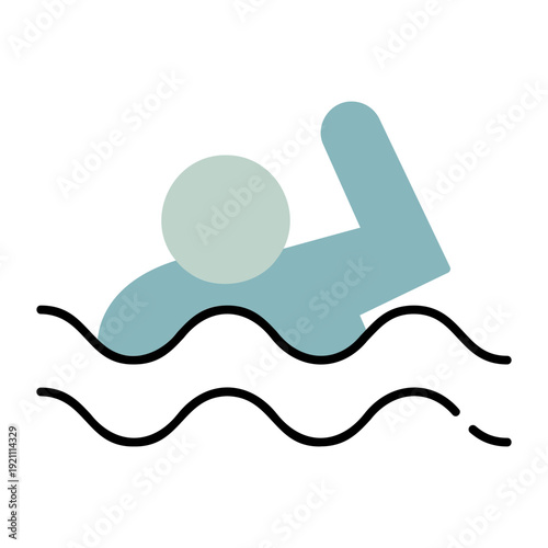 swimming person 